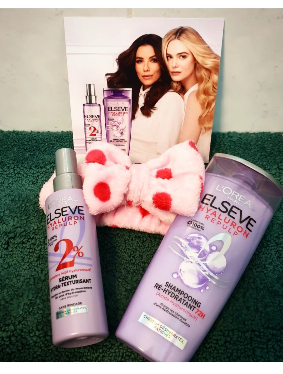 LoL_Aah's tweet photo. 💜 Nouveau Test 💜
Elseve - L'Oréal Paris
1 : Shampooing Hyaluron Repulp- Ré-hydratant 72h
Pour cheveux déshydratés et fatigués.
2 : Sérum Hydra-Texturisant- Redonne du mouvement.
Sans rinçage et sans alourdir
@sampleo
#HyaluronRepulp #ElseveHyaluron #LOrealParis #sampleo https://t.co/lirJrqKJAf