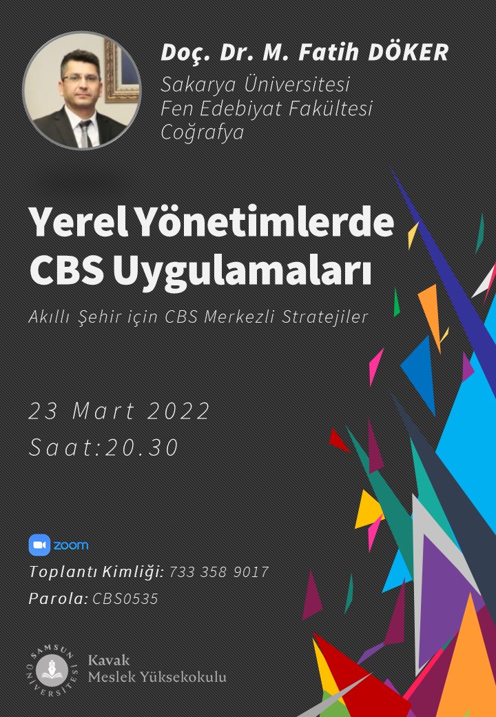 fatihocak05's tweet photo. #KavakMyoCBS olarak sektörde tecrübeli kişi ve kurumların davet edileceği online seminerler planlamaktayız. Seminerlere katılım konusunda vakti müsait olan herkesi aramızda görmekten mutluluk duyarız. İlk seminer için ilgili bilgileri ve katılım linkini aşağıda görebilirsiniz. https://t.co/knngZ5M6JS