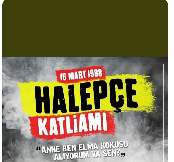 Helepçe katliyami kınıyoruz