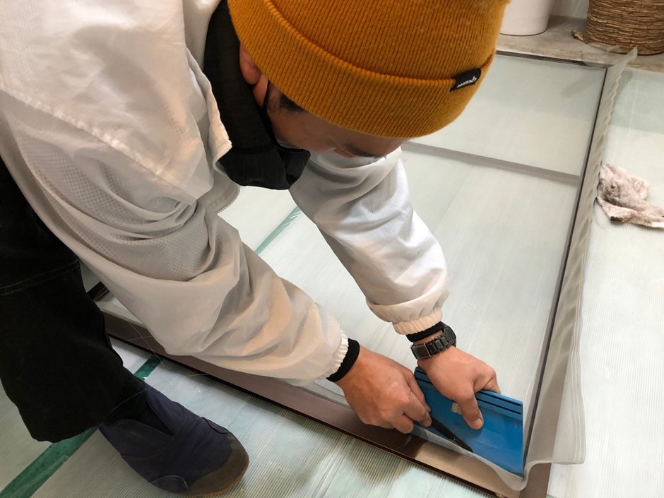 代表・曽我部の「せっかくなら、お住まい周りのお悩みをなるべく雅で解決して差し上げられるようになりたい！」という想いから、
現在では大工職人、水回り工事職人も正社員として在籍しております。

網戸張替えなどの小工事も承っております。
お困りの方は雅まで！
tosou-miyabi.com/topics/i-will-…