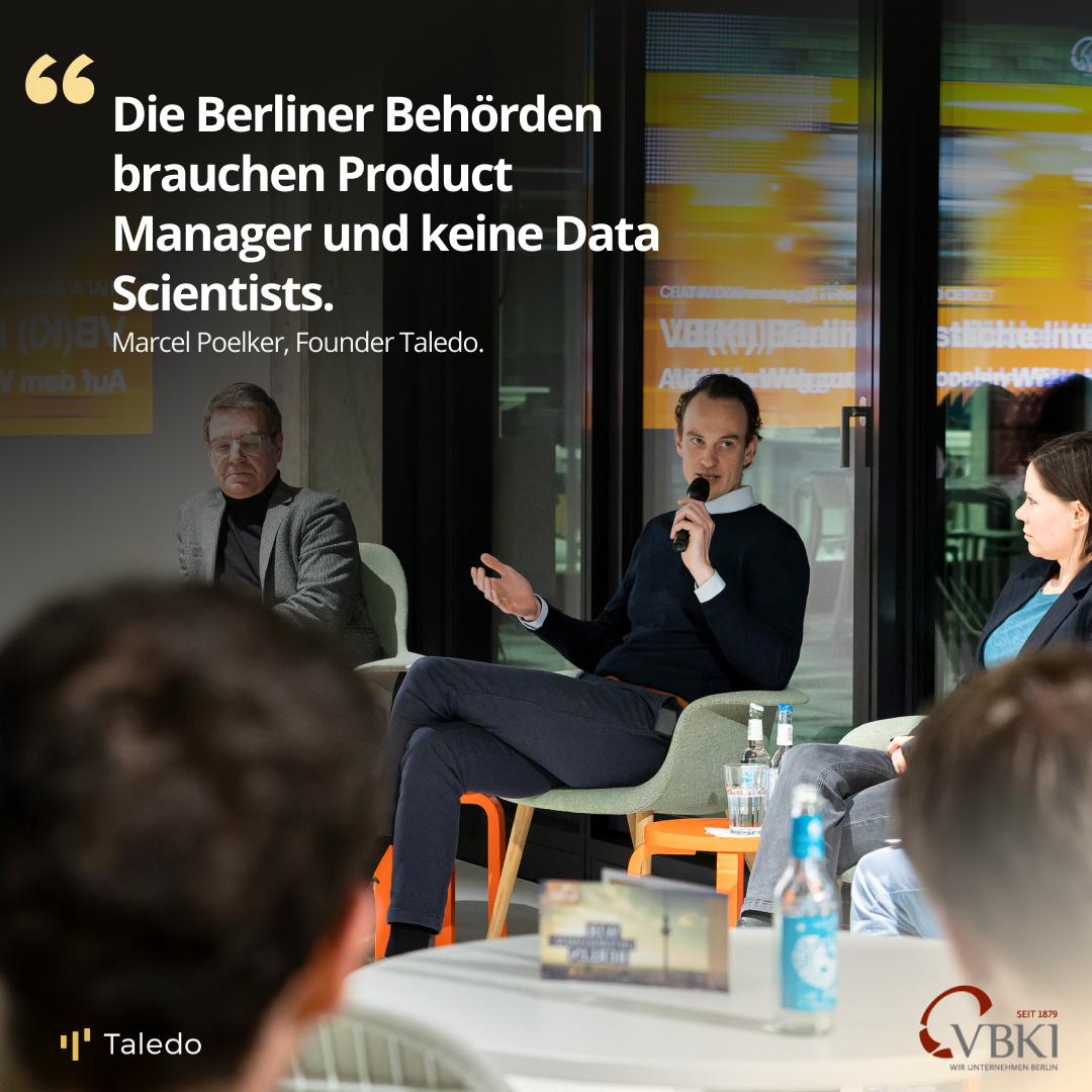 Beim <a href="/vbki/">VBKI</a> habe ich ausführlich erläutert, weshalb ich den Einsatz von #KI für die falsche Digitalisierungsoffensive von Behörden halte und für Pragmatismus appelliert. Nicht nur Berliner, auch Geflüchtete aus der #Ukraine brauchen effiziente Prozesse!