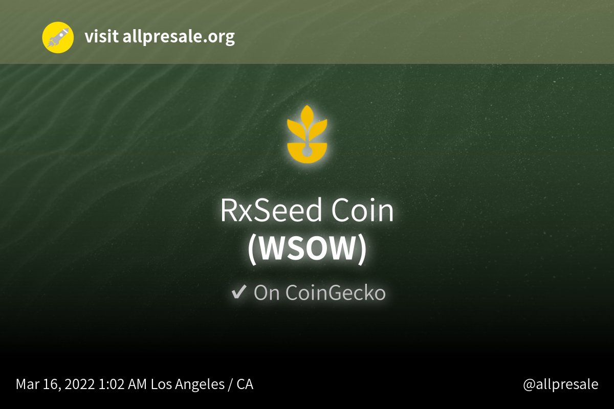AllPresale.org tweet media