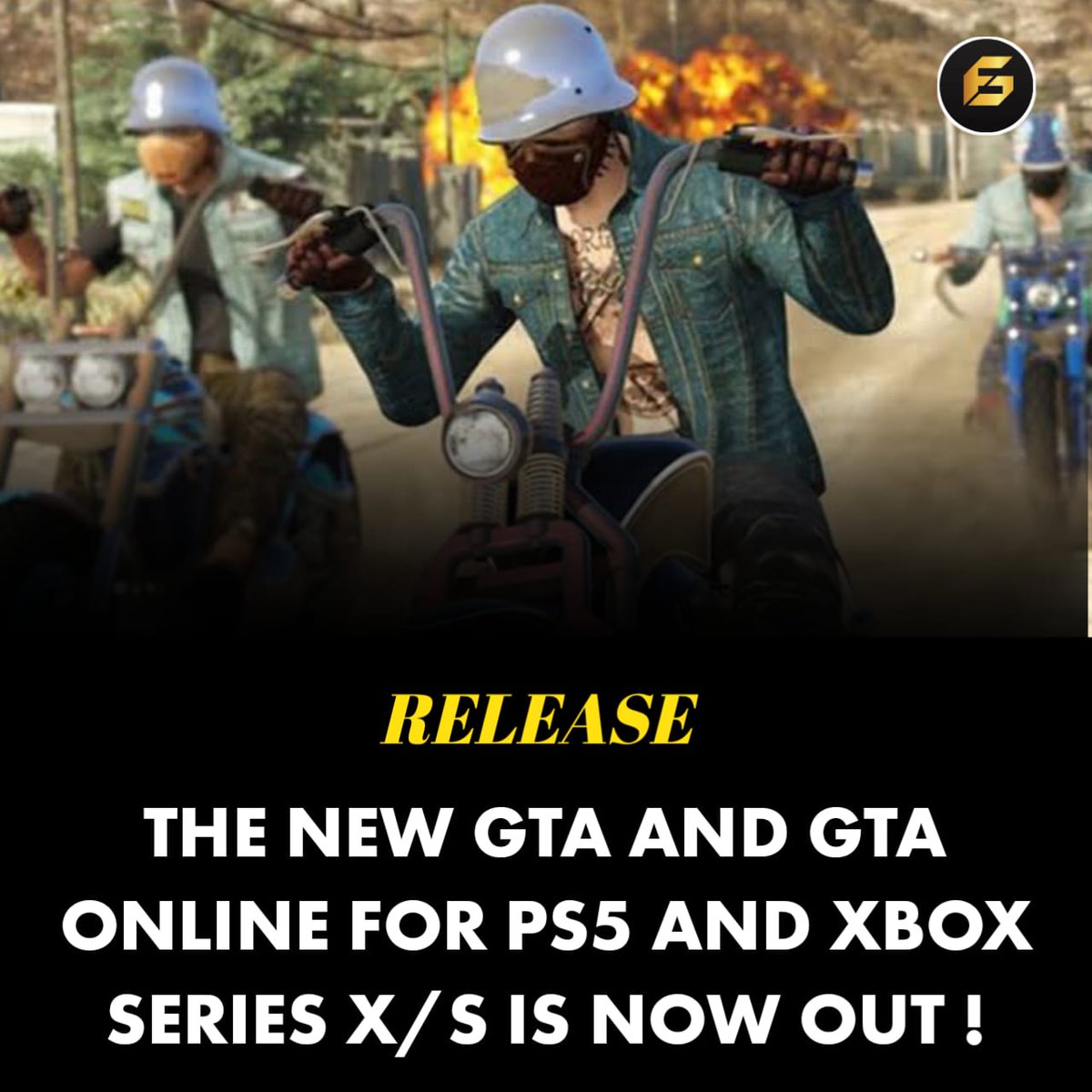 FS_Esportz's tweet photo. Upgrade now !

#Firstsportz #GrandTheftAuto
#GTADE #GTAV #GTAONLINE #GTA #RockstarGames https://t.co/ivS86QbHsx
