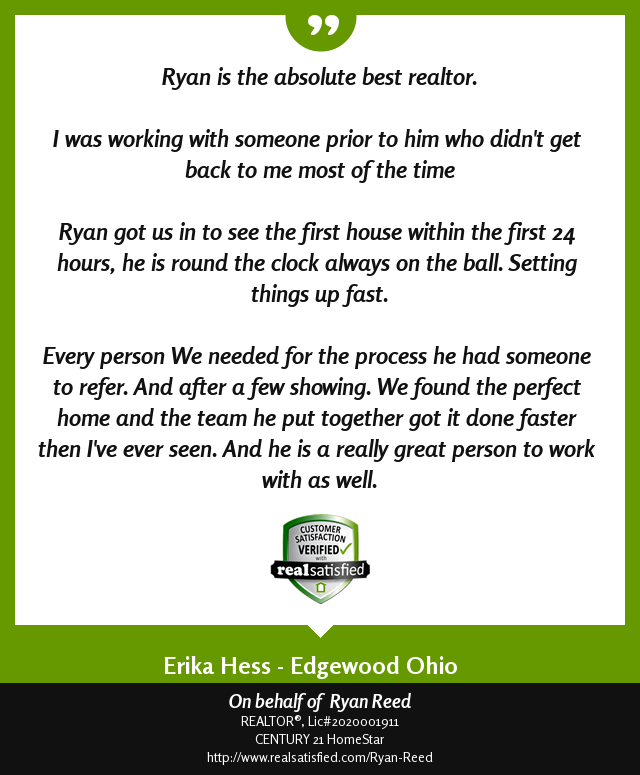RyanReedNro's tweet photo. From the bottom of my heart, thank you for this recommendation. https://t.co/tDOIHbhxjv via @realsatisfied https://t.co/HaEeTzfyqV