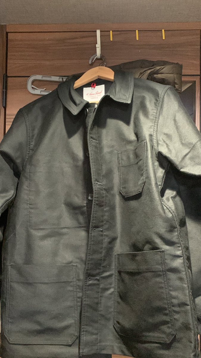 モールスキンジャケット買っちゃいました😆