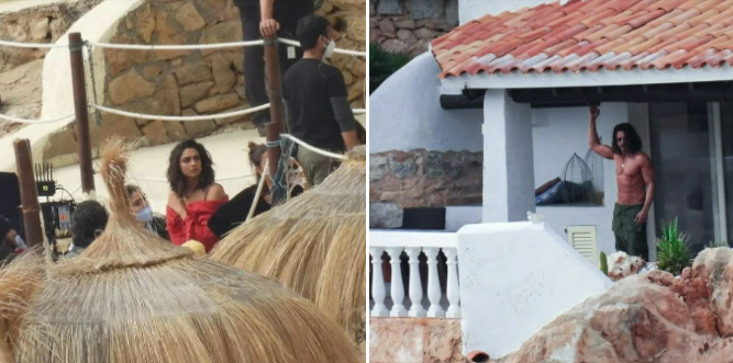 Pics Viral: SRK's 8-Pack, Deepika Padukone stuns in swimwear in 'Pathaan'!!

Check Out the Viral Pics Here:
uxv.in/thread-1522753…

#Pathaan #SRK𓃵 #SRKPlus #DeepikaPodukone #RanveerSingh #Bollywood #movies #moviescenes #Viral #viralpics #shooting #Spain #srkfans #fans #SRKians