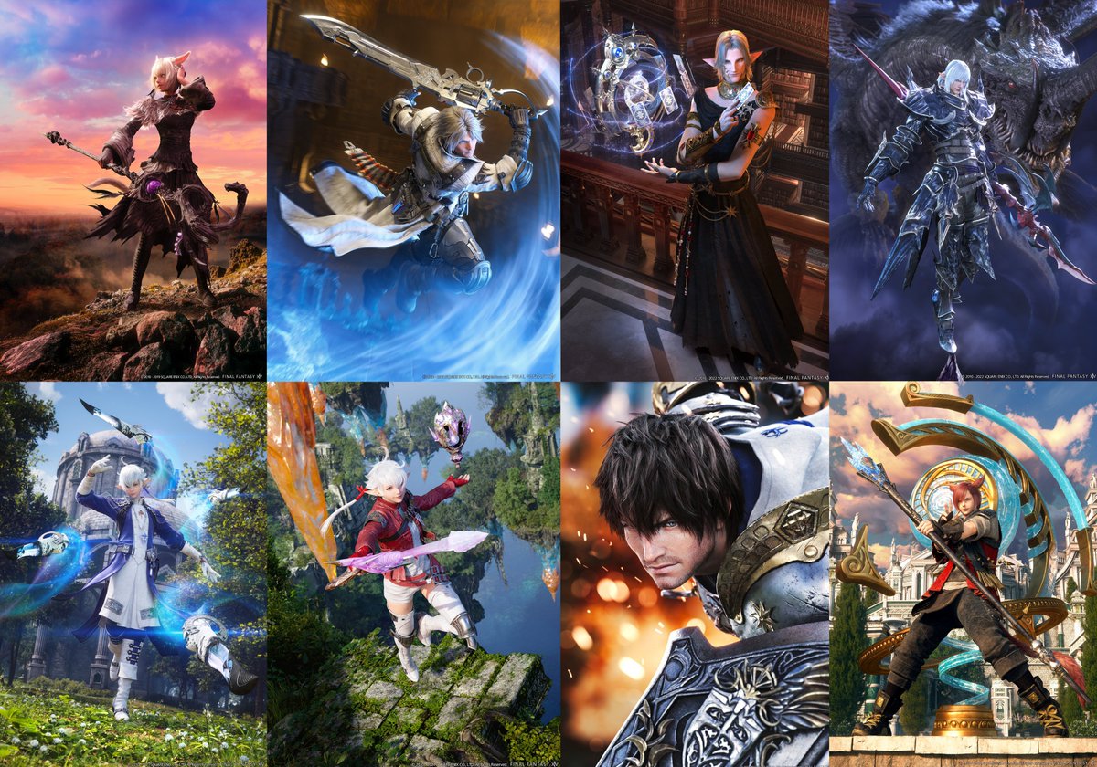 Scions of the Seventh Dawn official CG art #FFXIV.