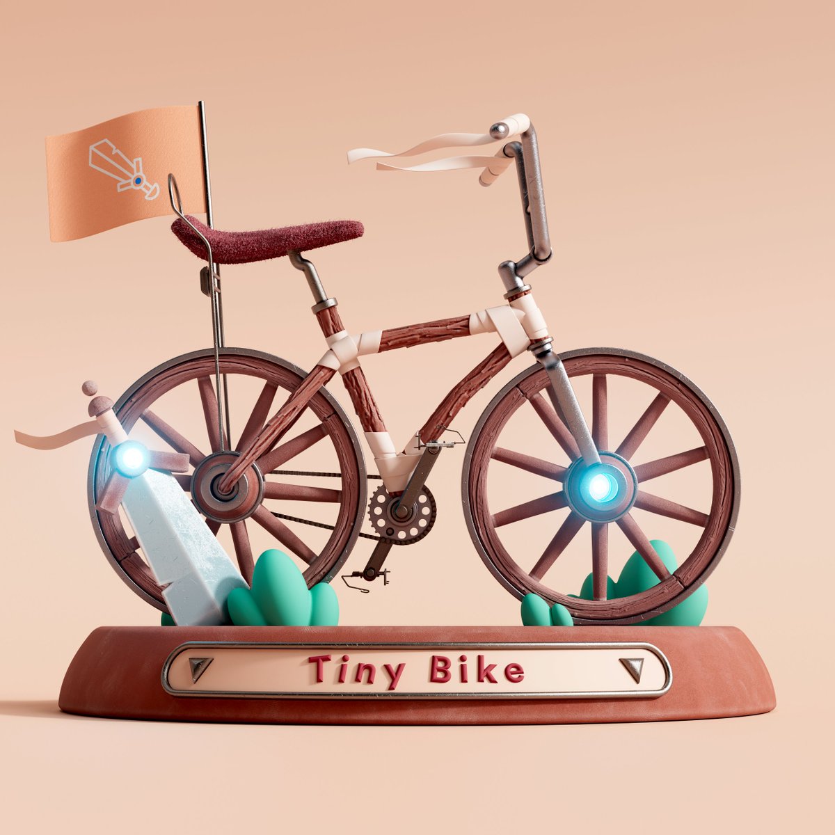 Super stoked to see that <a href="/mindofimpact/">Impact.</a> collected the one and only Tiny Bike, in collaboration with @CyclerNft  🥳

superrare.com/0x8f0c4faf2d8a…