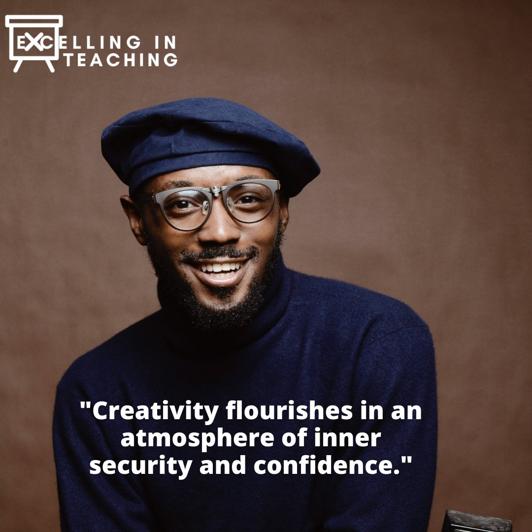 EiTProgramme's tweet photo. As an #educator, it's important to be #confident in your guiding role and believe that you are doing everything to the best of your ability. 

Because as soon as you start to doubt yourself, you will start to doubt all other areas of your life, including your #creativity. https://t.co/9DhuYPwoRJ