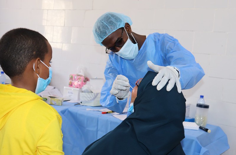 WHOSom's tweet photo. Since the 1st confirmed case of #COVID19 was announced on 16 March 2020, WHO &amp; @MoH_Somalia  have come a long way to fight the pandemic off with the support of our donors and partners. https://t.co/0ZbI29Xl58