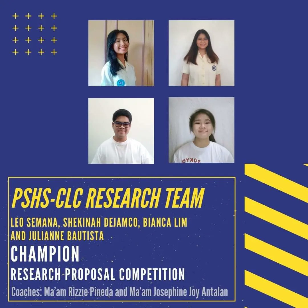 PSHS_CLC's tweet photo. 𝑪𝒐𝒏𝒈𝒓𝒂𝒕𝒖𝒍𝒂𝒕𝒊𝒐𝒏𝒔, 𝒔𝒄𝒉𝒐𝒍𝒂𝒓𝒔!𝑾𝒆 𝒂𝒓𝒆 𝒕𝒓𝒖𝒍𝒚 𝒑𝒓𝒐𝒖𝒅 𝒐𝒇 𝒚𝒐𝒖!

#𝑮𝒆𝒏𝒆𝒕𝒊𝒄𝒔𝑪𝒂𝒎𝒑𝟐𝟎𝟐𝟐 #𝑻𝒓𝒖𝒕𝒉𝑬𝒙𝒄𝒆𝒍𝒍𝒆𝒏𝒄𝒆𝑺𝒆𝒓𝒗𝒊𝒄𝒆 #𝑯𝒆𝒂𝒓𝒕𝒐𝒇𝑬𝒙𝒄𝒆𝒍𝒍𝒆𝒏𝒄𝒆𝒊𝒏𝑪𝒆𝒏𝒕𝒓𝒂𝒍𝑳𝒖𝒛𝒐𝒏 #𝑺𝒄𝒊𝒆𝒏𝒄𝒆𝒇𝒐𝒓𝒕𝒉𝒆𝑷𝒆𝒐𝒑𝒍𝒆 https://t.co/XtCd7ovCt6