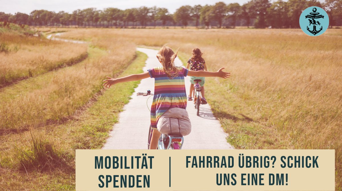 Spende #Mobilität! Wir suchen #Fahrräder für Geflüchtete. Schreib uns eine Mail (hrohilft@riseup.net) oder Nachricht wenn du einen Drahtesel abgeben möchtest. #hrohilft #RefugeesWelcome #ukraine