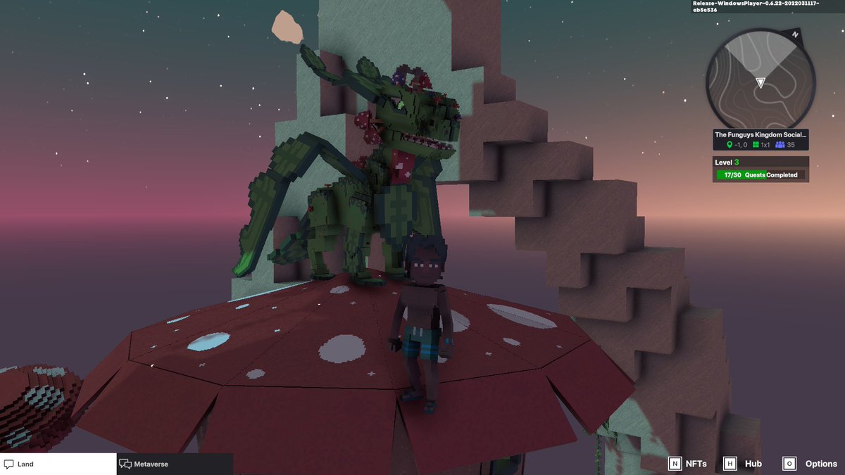 KateRiv88656582's tweet photo. @TheSandboxGame I just participated in the daily #SandboxAlphaS2Contest for a chance to earn up to 1,000 $SAND! Starting March 15 - Selfie with the mushroom dragon. Check out my screenshot below! 👇 #SandboxAlphaS2 https://t.co/Oe3vfH08ck