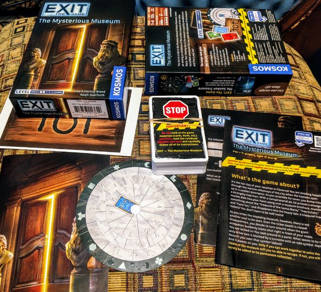 DavidVilchesR's tweet photo. Did hoy Guess our last #wordle?
#Exit series!
Design: #InkaBrand and #MarkusBrand
Publisher🌐: @KosmosGamesUK
Players: 1-6
Duration: 1h
Hardness: 2.6/5
Hurry Up! You only have 60 minuts to resolve every puzzle and exit!
#tabletop #boardgames #scaperooms https://t.co/V2rhyCUe2r