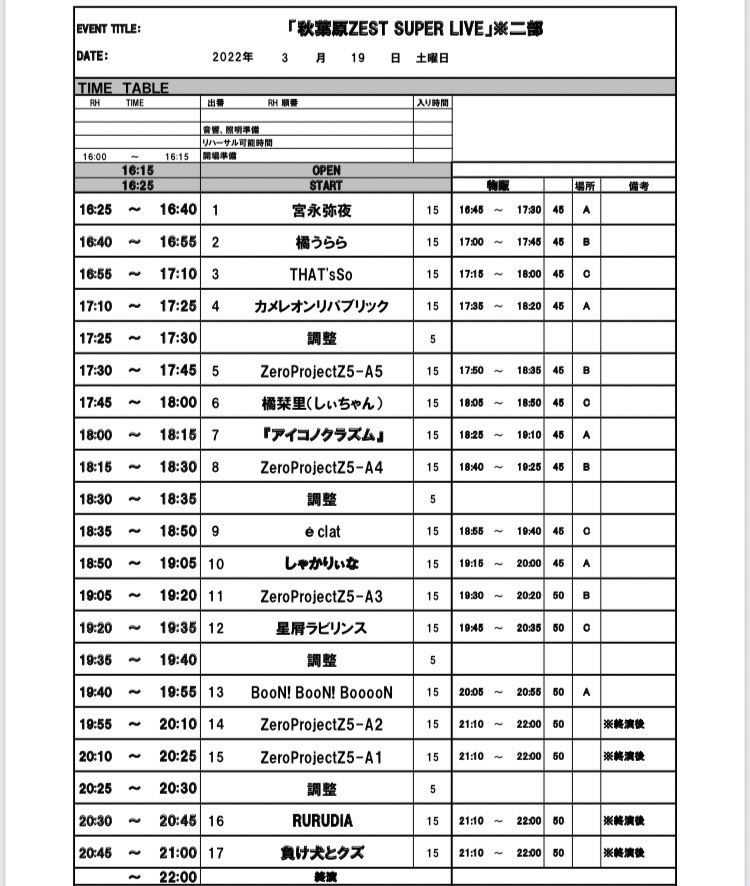 BNBNBooooN's tweet photo. 📣出演決定！

🗓3/19日(土)
「秋葉原ZEST SUPER LIVE」
@秋葉原ZEST

🕒開場16:15/開演16:25(予定)
《出演時間》19:40~19:55
《特典会》20:05~20:55

🎫 2,500円（1D別）/早割2,000円※開演までにご入場いただけます方
→ https://t.co/WLeGsnIdpZ

#ぶんぶん出演情報
#ぶんぶん https://t.co/V5J0bDnfiy