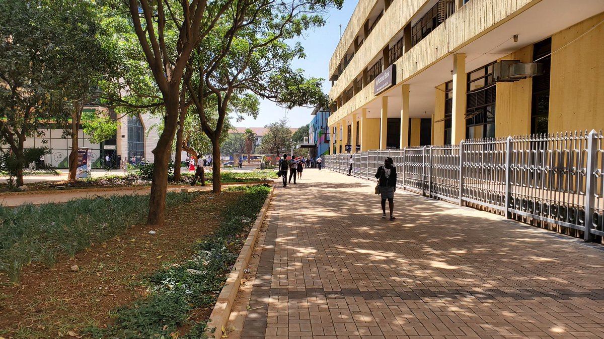 mmtairo's tweet photo. A potentially good pedestrian space like Aga Khan Walk is messed up by adjacent buildings with dead ground floors completely 'burglar proofed' from pedestrians who are seen as threats by owners of these buildings.

Yet the pedestrians are the untapped opportunity, customers of... https://t.co/imU1P7nZJd