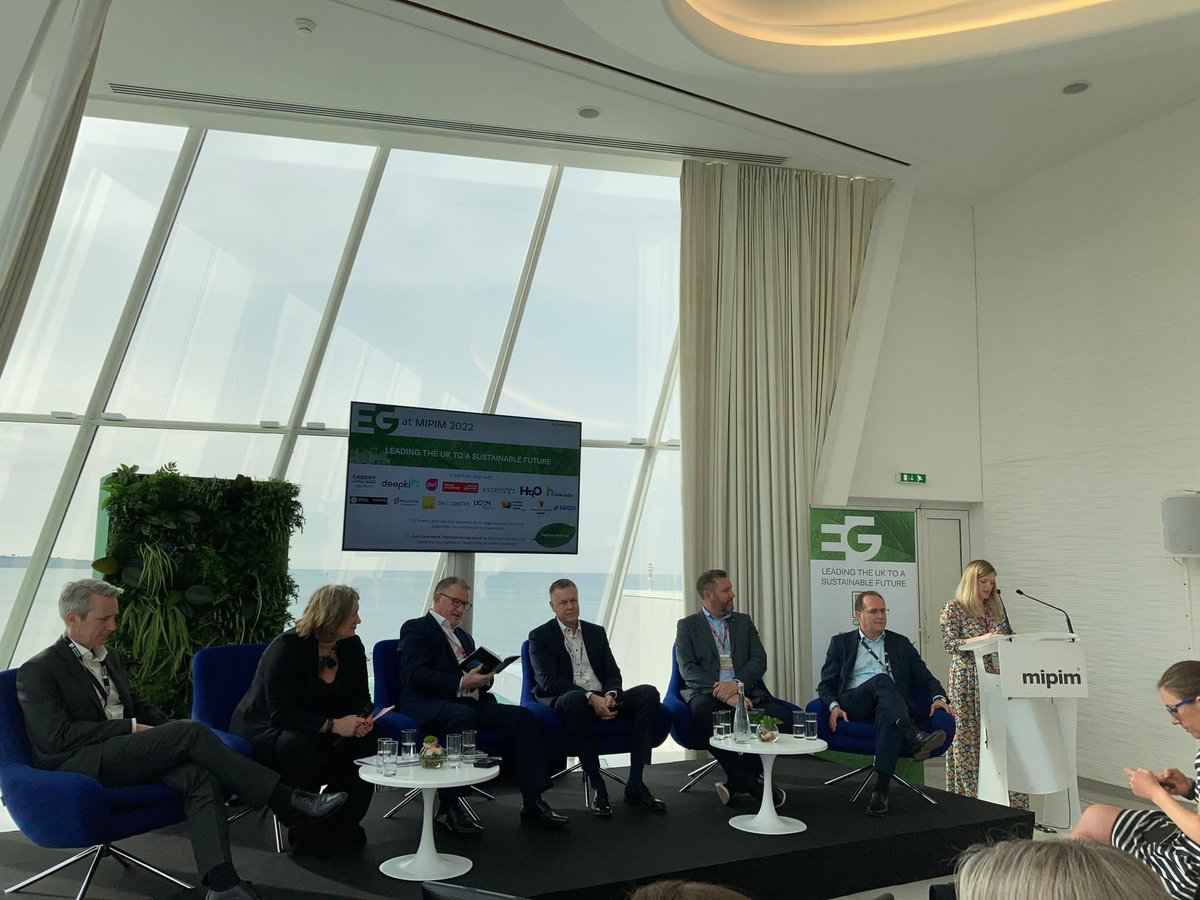 Savills's tweet photo. Richard Rees; Managing Director of Savills UK joins the @EGpropertynews panel to discuss UK regional cities, ‘there is more money than there are opportunities’... #SavillsMIPIM https://t.co/QQwIrQ8gc9