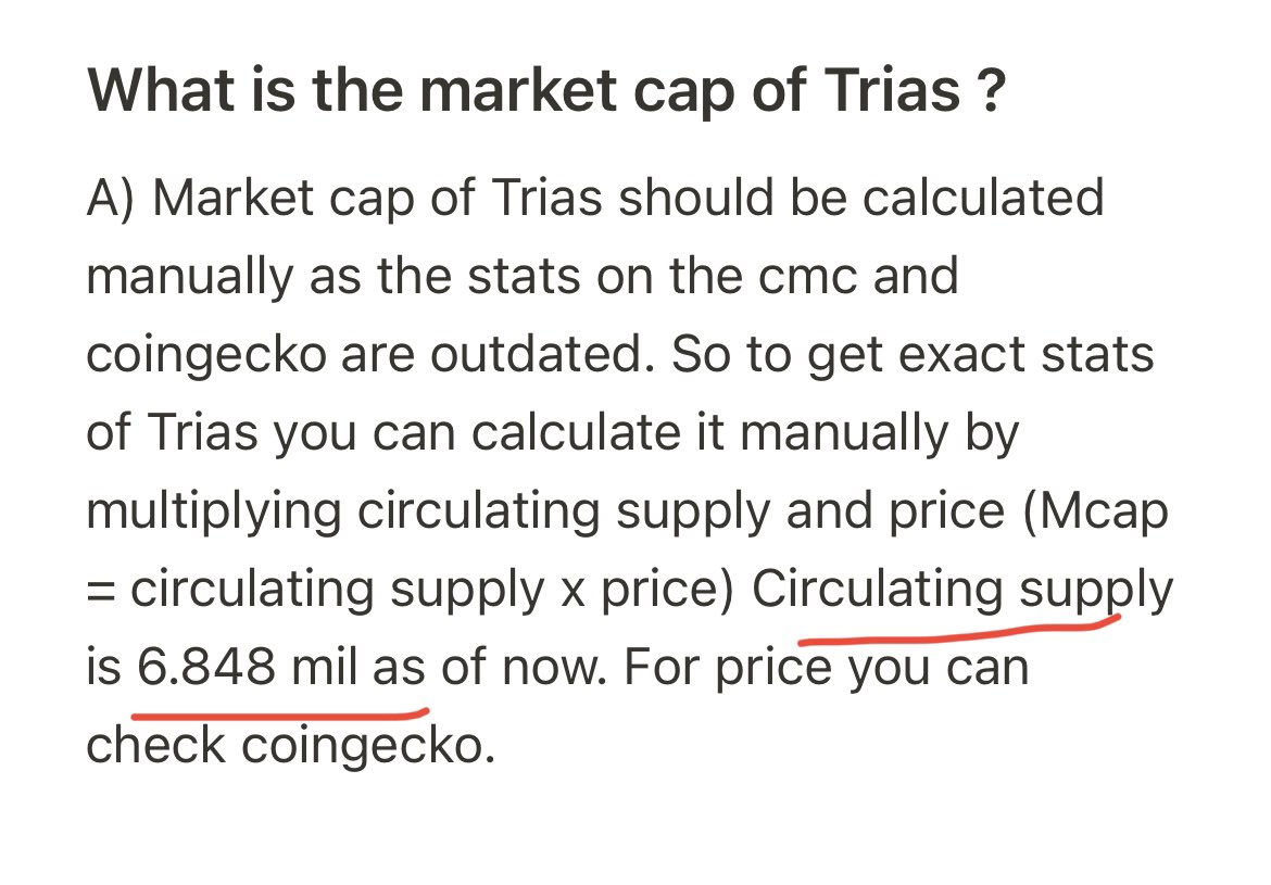 leontas1983's tweet photo. If you think $trias will stay so cheap then probably you don’t know $trias &amp; how fast can explode anytime 💥👇

I m bought more 🤑

Market-cap around 20m$ 🔥 

Circulating supply 6.8m tokens for the whole cryptospace trust me is not enough 😈🔥 https://t.co/iAwK9em0Tm