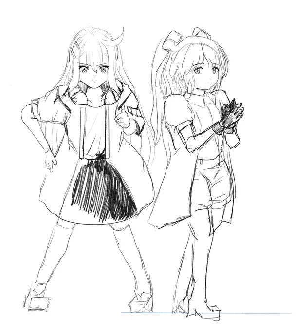皆様お仕事学校お疲れ様です✨
@Nameless_77444 さんのオリキャラが可愛かったので描き描きさせていただいてます♪
まだ色は塗れてません💦
#お絵描き #絵描きさんと繋がりたい 