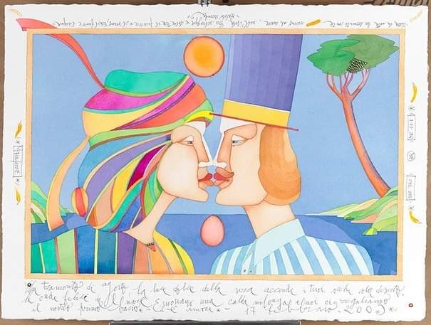 MARI151280's tweet photo. Il primo bacio
O l'ultimo
(Pensavo che lei avesse i capelli color unicorno, invece è un turbante!!)
Adoro #musante https://t.co/HX1TpmVetg