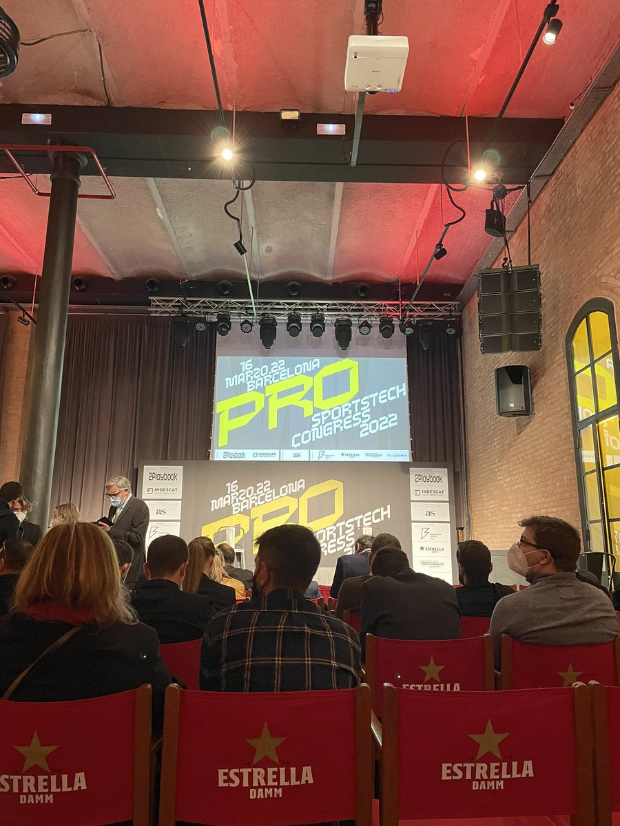 TankuamKMP's tweet photo. 👉 Avui estem a la #ProSportstech22. On podrem descobrir quines seran les noves tendències en tecnologia aplicada en l’àmbit esportiu. 🚀

@indescat https://t.co/BdEVfnwdCo