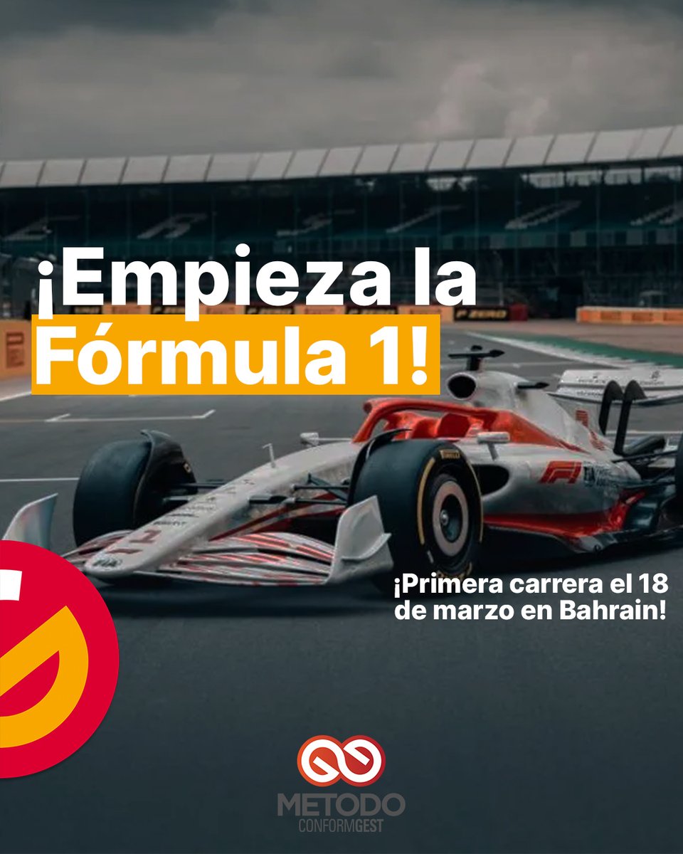 🏎Después de la polémica victoria de Max Verstappen con RedBull, comienza una nueva temporada de Fórmula 1 en Abu Dhabi el fin de semana del 25 de marzo. ¿Estáis preparados?🏎