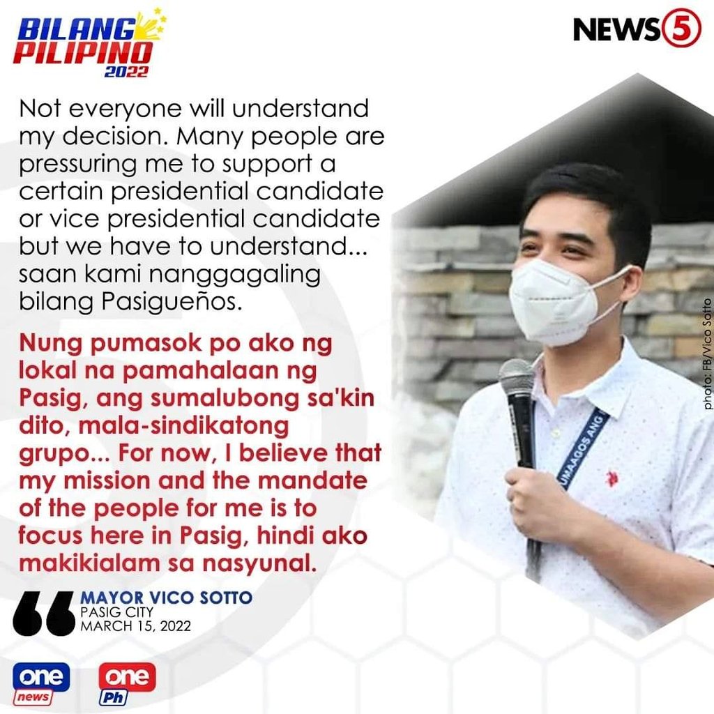 KimIndar's tweet image. Expect disappointment so you will not be disappointed. Vico Sotto laughing inside. #Charot #Eleksyon2022