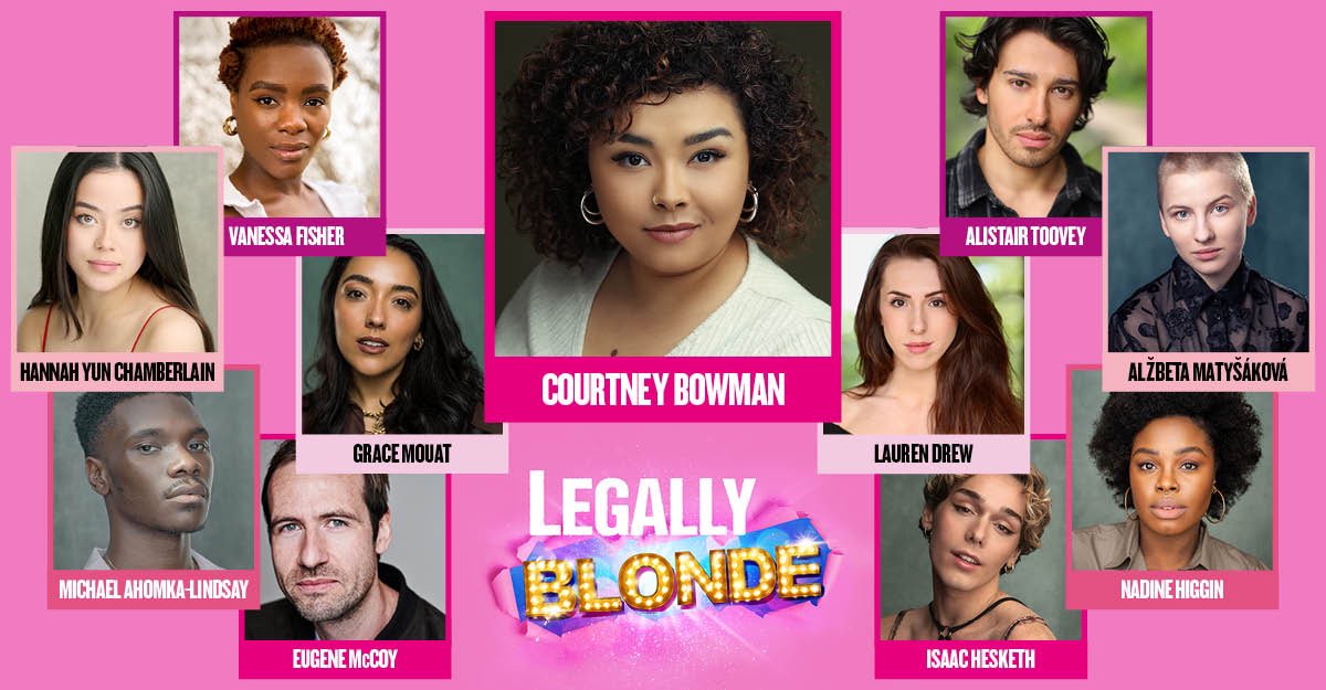 Good things come to good people! So thrilled, proud and excited to say that <a href="/courtneyebowman/">Courtney Bowman</a> will play ‘Elle Woods’ &amp; <a href="/McCoyEugene/">Eugene McCoy</a> will play ‘Callahan’ in #LegallyBlonde <a href="/OpenAirTheatre/">Open Air Theatre</a> directed by <a href="/MucyLoss/">Lucy Moss</a> - running 13 May - 2 July Cannot wait! 💓💕