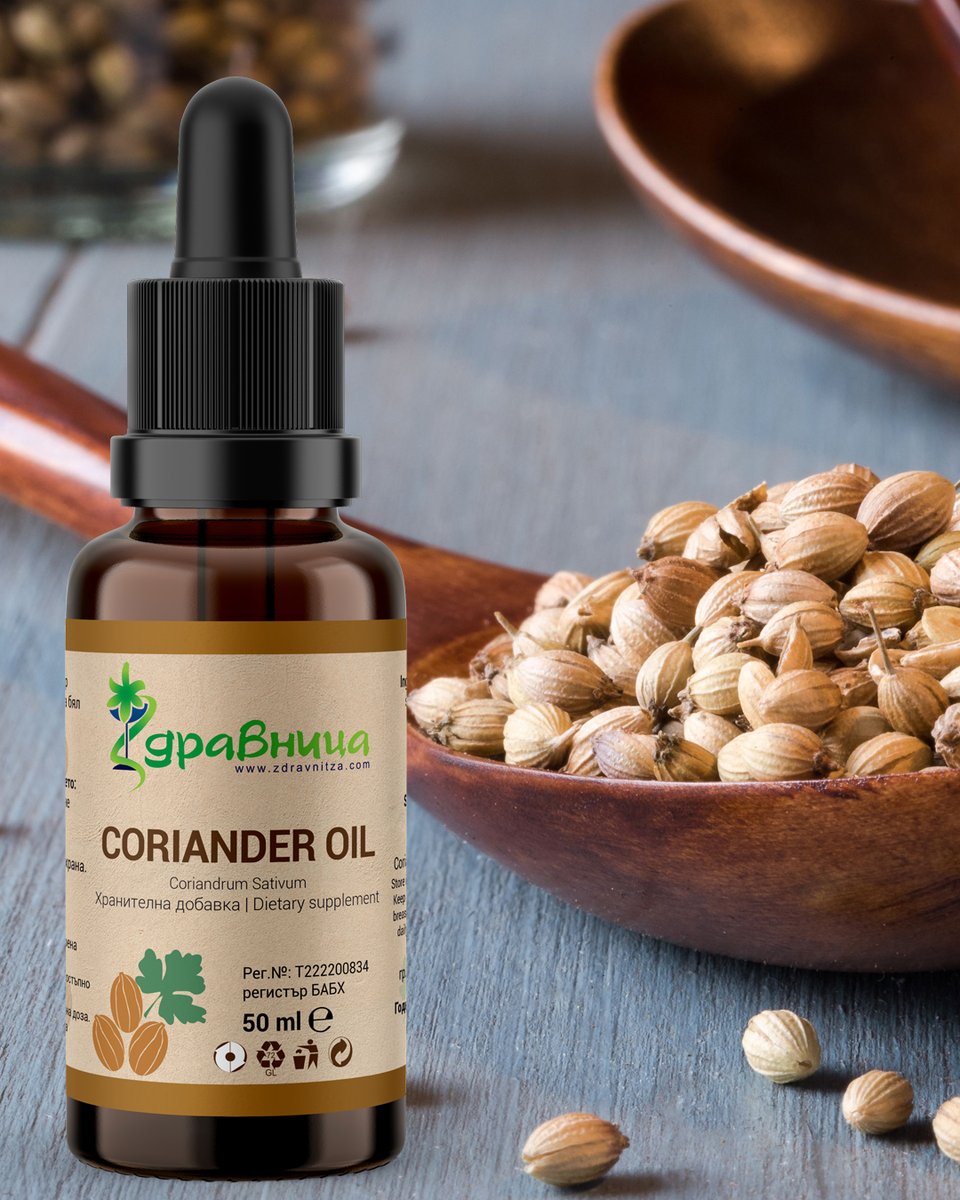 zdravnitza's tweet photo. We present you our #new product - Coriander oil
Suitable for direct consumption and cosmetic purposes

Learn more on:
https://t.co/Q7dJqjbfge

#corianderoil #corianderseeds #corianderfruit #coriander #stomach #degistion #digestivehealth #newproduct #zdravnitza https://t.co/yRIjHnfYPz