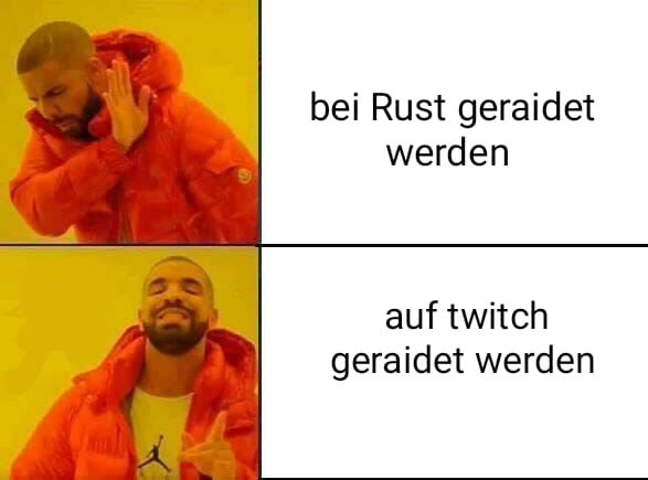 AndusWhiskus's tweet photo. Soll ich mir rust holen? #Meme #RustMeme #Rust #Twitch #twitchstreamer https://t.co/UML24UjUaE