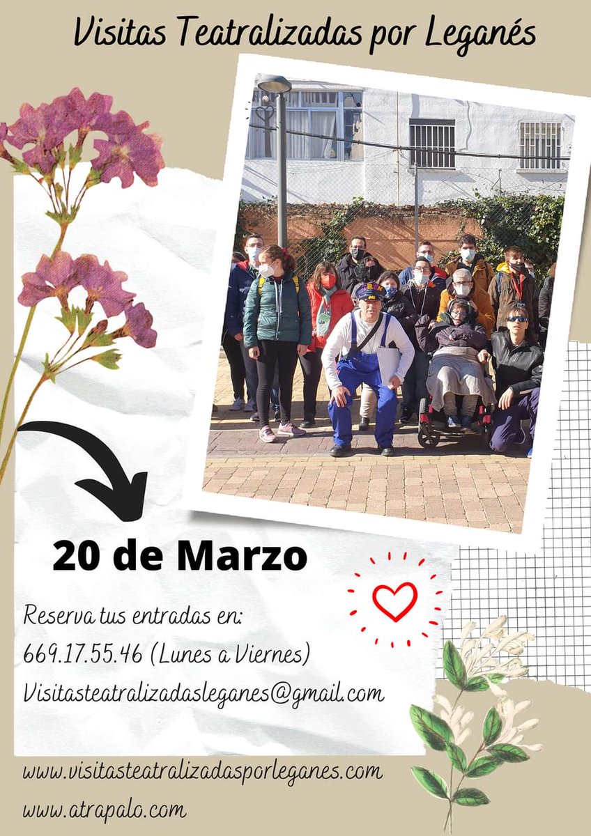 Soloamalio's tweet photo. ¿Nos acompañas a la ruta de este DOMINGO, ESPECIAL día del PADRE?

Una mañana de HUMOR, conociendo parte la HISTORIA de Leganés.

Más INFORMACIÓN en:

➡️ 669.17.55.46 (L's a V's)
➡️ Visitasteatralizadasleganes@gmail.com 
➡️ https://t.co/w1OsU22DPD 
➡️ https://t.co/jiS9OMwIBt https://t.co/icvk5oD5kt