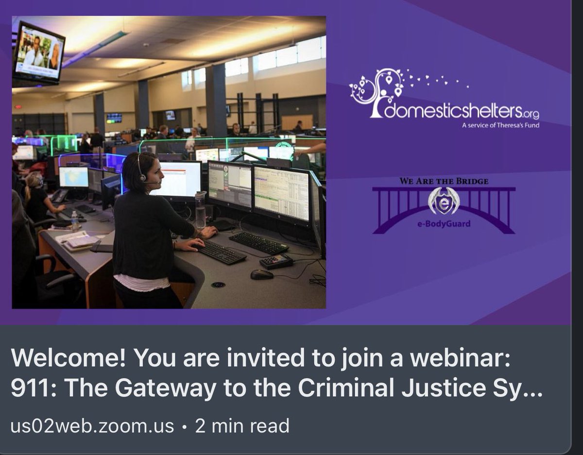 eBodyGuardCorp's tweet photo. Join us for this FREE webinar presented in partnership with https://t.co/W4kbWHctBQ  - 
911: The Gateway to the Criminal Justice System on Mar 17, 2022, 01:00 PM EST https://t.co/u8R4vdxCoT
#ebodyguard #smartphonetechnology #911resource https://t.co/aTUSochW8A