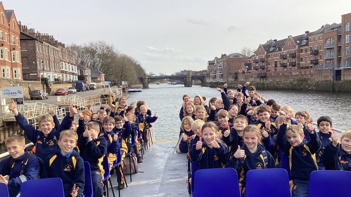 To end their second day in York, Form V enjoyed a boat trip down the River Ouse! ⛵️

#BeingBeachborough #StartHereGoAnywhere #PrepSchool #PrepSchoolBrackley #IndependentSchool