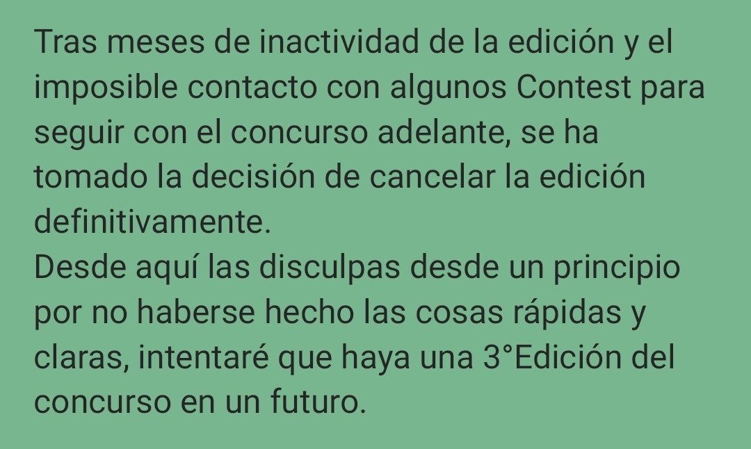 SimuladoresESC's tweet photo. 🍀COMUNICADO🍀
Nos vemos en un futuro ❤ https://t.co/bRZAmzFPt0