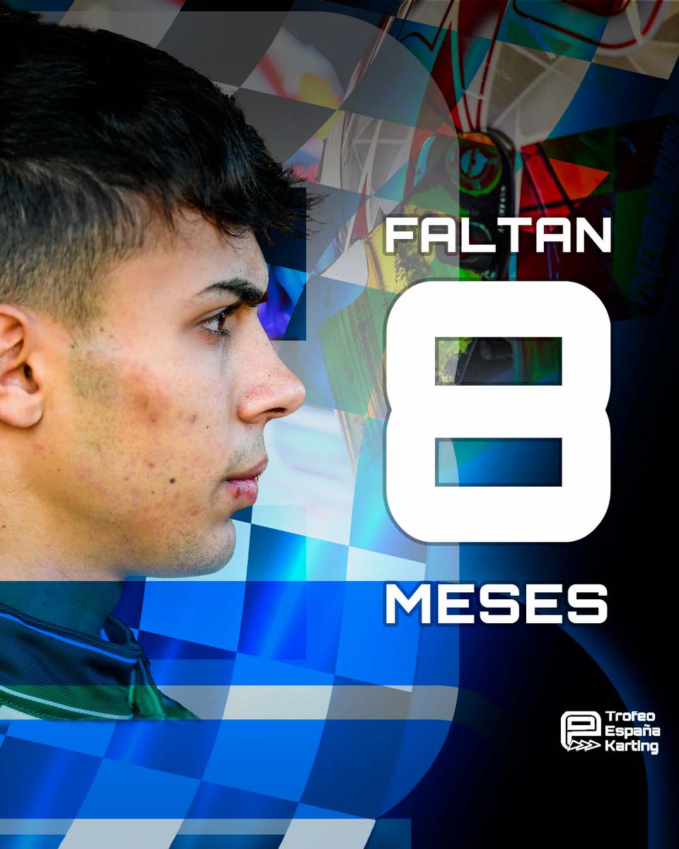 8️⃣ months!

#ekart #ekarting #motorsport #racing #trofeoespañaekarting