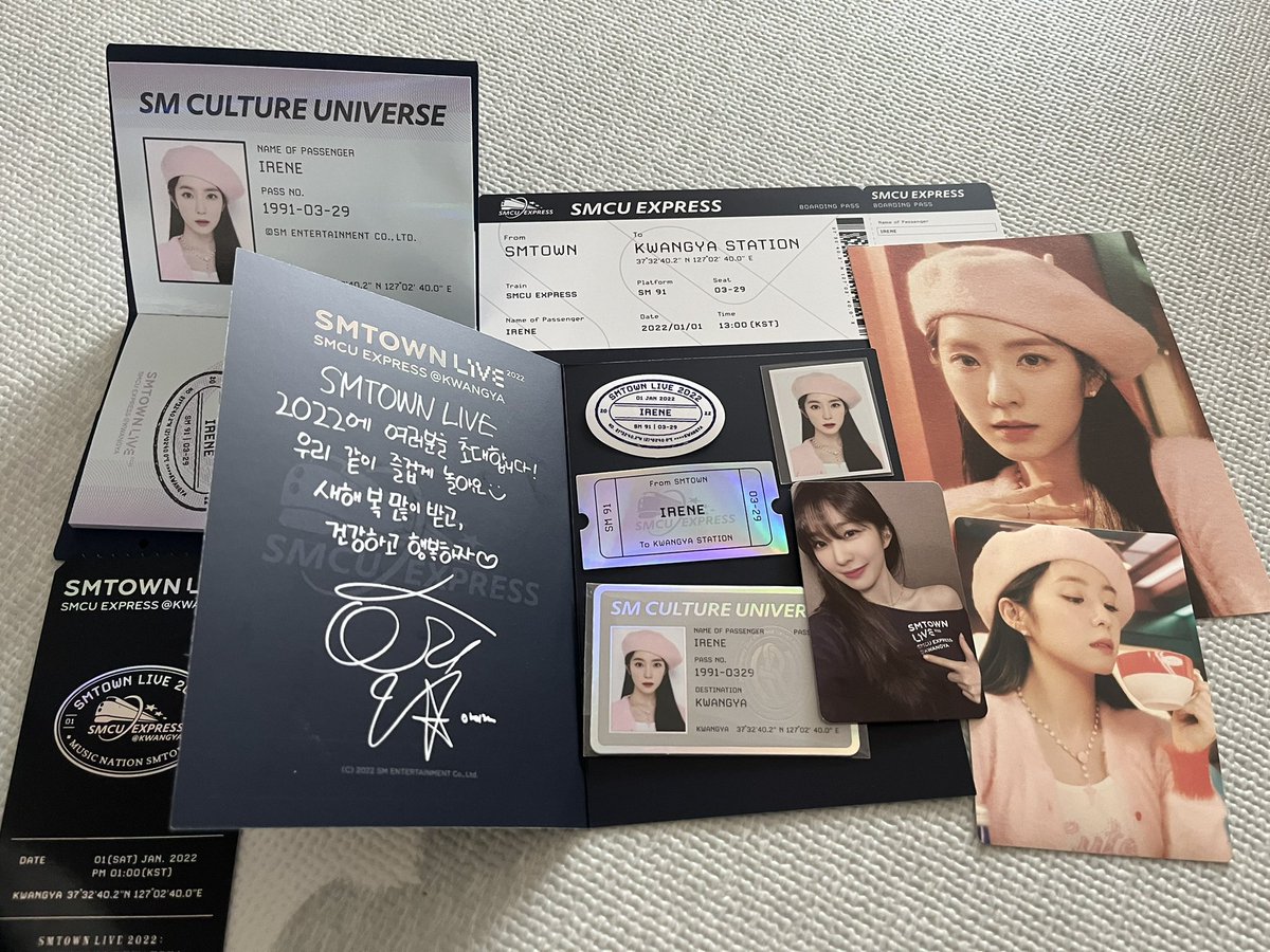 IRENE SMTOWN Live 2022 : SMCU EXPRESS Official MD © byo329