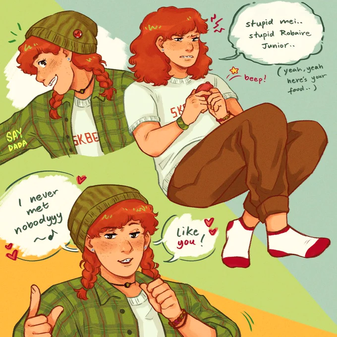 miriam💚(+ #TurningRed doodles) 