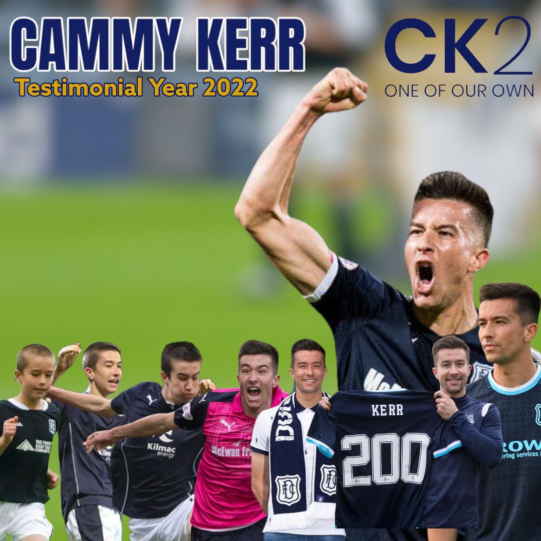 CKTestimonial's tweet photo. We are delighted to announce plans are well underway to hold a series of events celebrating one of our owns 10th year as a professional at Dundee Football Club. The first event will be announced this afternoon at 4pm. Stay tuned. https://t.co/ksqMCoovmI