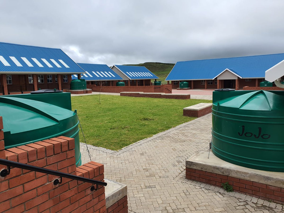 DBE_SA's tweet photo. #ASIDI The school boasts a borehole water treatment plant, 22 toilets and adequate classrooms for the more than 300 learners who attend the school. https://t.co/iDqjhrC27N