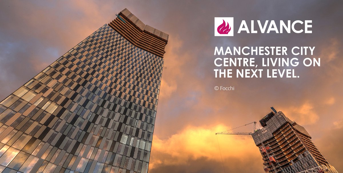 AlvanceAlGrp's tweet photo. At Deansgate Square, four towers were designed for central city living. The stylish façades are created using pre-fabricated glass units where clear glass window panes alternate with opaque ones with perforated 55HX® aluminium anodised in dark grey. 👉 https://t.co/WuMzpLL57Q https://t.co/YyQB4saO0M