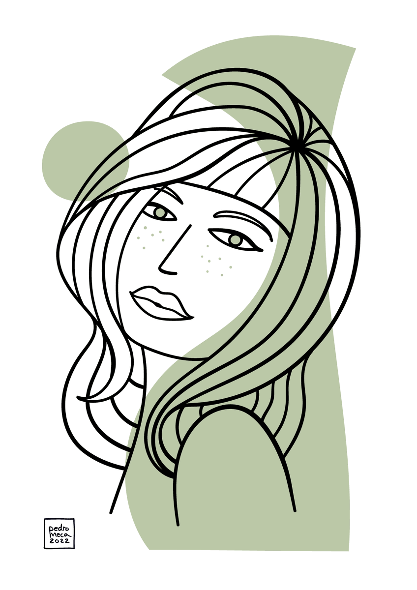 pedro_meca's tweet photo. La relación entre la masa de color y la línea ha sido siempre mi obsesión en el terreno de la ilustración. He aquí otro trabajo de laboratorio.
#woman #illustration #adobeillustrator #pedromeca https://t.co/M7l8CLRPrF