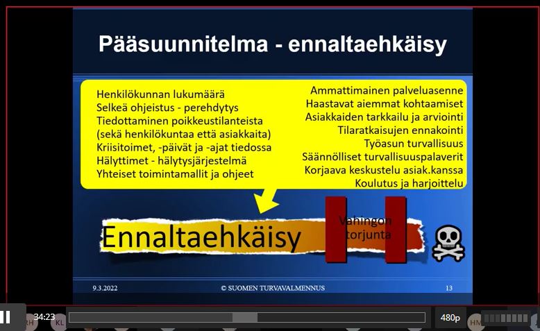 ArjaBrandstack's tweet photo. Ekoten henkilöstölle suunnattujen turvallisuus teams-koulutuksien ensimmäisen osan aiheena oli Ennaltaehkäisy. Koulutuskokonaisuus tuli kuin tilauksesta oikeaan aikaan peilattuna maailman tämän hetkisiin tapahtumiin.#eksote #kuntoutus #eksotekuntoutus https://t.co/JnkgOEuM1k