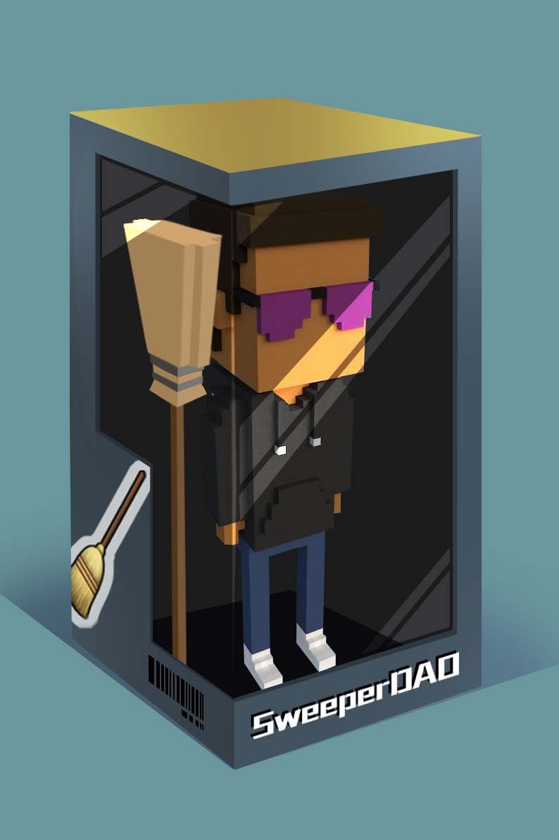 #meebits 🧹 🧹 🧹