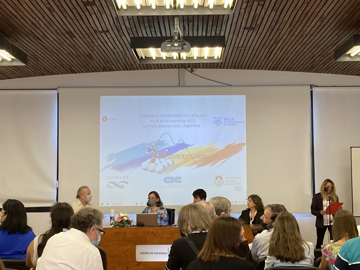 Comenzando el XXII Congreso Argentino de Catálisis