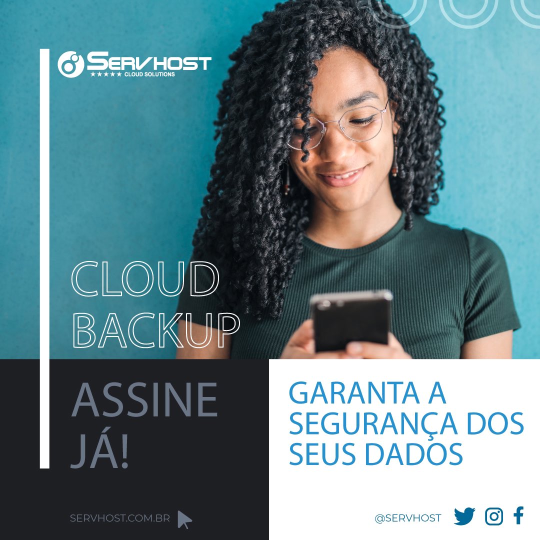 servhost's tweet photo. Garanta a segurança dos seus dados. Realizamos backup de arquivos e sistemas.
✅ Acesse: https://t.co/F9HuES62SX
#backup #dados #segurança #ransomware #ataque #hacker #cloud #servhost https://t.co/uiYPzIrWt4