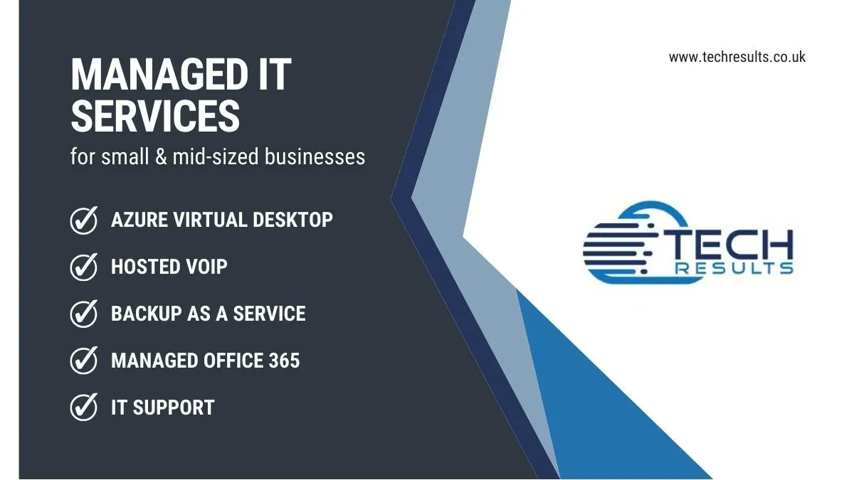 Grow your business by making the optimum use of IT infrastructure and technologies to gain competitive advantage. Get in touch with Tech Results today! #manageditservices #MSP #itsupport #cloudservices #ITinfrastructure https://t.co/InENjime8F https://t.co/HXIq9EJ5LL