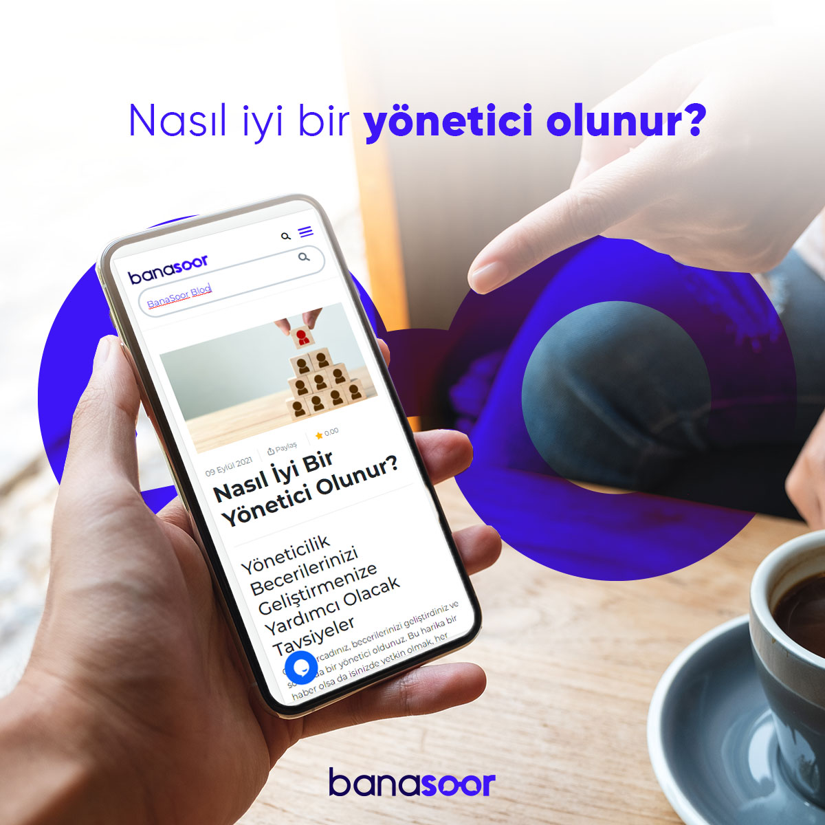 İyi bir yönetici, durağan giden bir işe seviye atlatabilecek bir potansiyele de sahiptir. Yöneticilik becerilerinizi geliştirmenize yardımcı olacak tavsiyelerin yer aldığı yazımız BanaSoor Blog’da.

banasoor.com
#BanaSoor #cevabınadresi #iyiyönetici