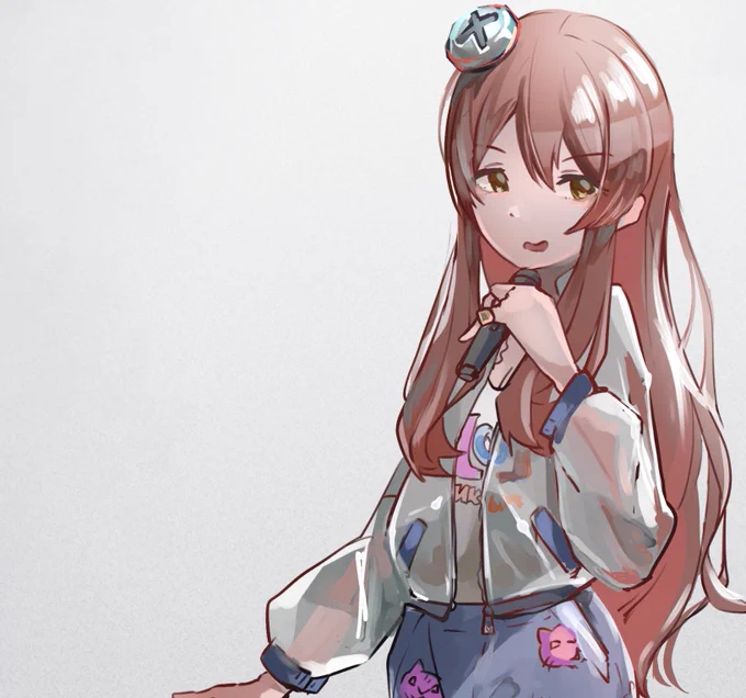ダサいの着ている大崎甜花さん 