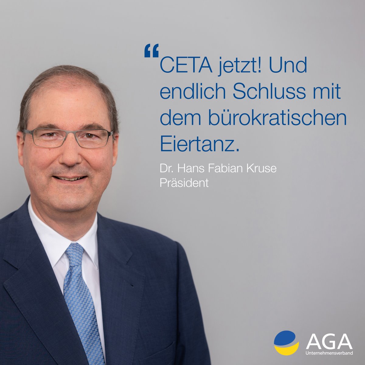 Das <a href="/BVerfG/">BVerfG</a> hat gestern entschieden, dass das Handelsabkommen #CETA verfassungsrechtlich nicht zu beanstanden ist. Die entsprechenden Beschwerden wurden abgewiesen. Die Bundesregierung ist jetzt gefordert, die Ratifizierung umgehend einzuleiten! #freihandel #zusammengross