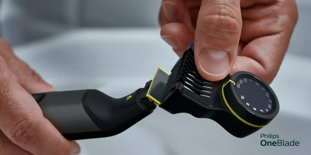 ¿Conoces las 14 posiciones diferentes del peine guía de #OneBlade Pro Face + Body? ¿Cuál sueles utilizar tú? 🪒